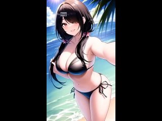 kurumi tokisaki - tik-tok animation; 3d sex porno hentai; (by @waifuhug) [date a live]