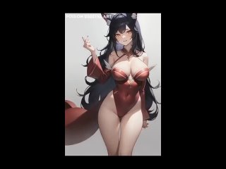 ahri - tik-tok animation; 3d sex porno hentai; (by @poison digital art) [lol | league of legends]