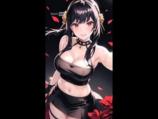 yor forger - tik-tok animation; 3d sex porno hentai; (by @waifuhug) [spy x family]