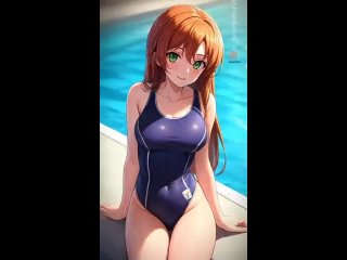 shirley fenette - tik-tok animation; swimsuit; 3d sex porno hentai; (by @ai animeworld) [code geass]