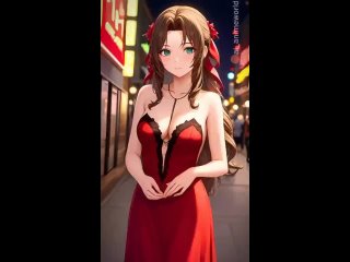 aerith gainsborough - tik-tok animation; 3d sex porno hentai; (by @ai animeworld) [final fantasy]