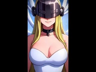 angewomon - tik-tok animation; 3d sex porno hentai; (by @ai animeworld) [digimon]
