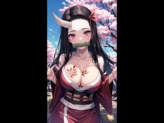 nezuko kamado - tik-tok animation; 3d sex porno hentai; (by @neuraldavinci | @neural da vinci) [demon slayer | kimetsu no yaiba]