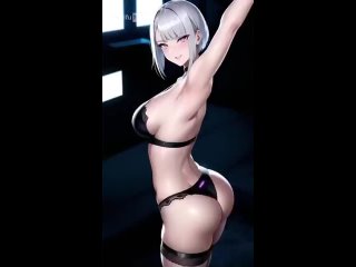 lucyna kushinada - tik-tok animation; 3d hentai sex porn; (by @waifuhug) [cyberpunk: edgerunners]